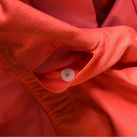 Lululemon Bright Pink Mesh Panels workout tank Top sz 6 - Picture 9 of 10